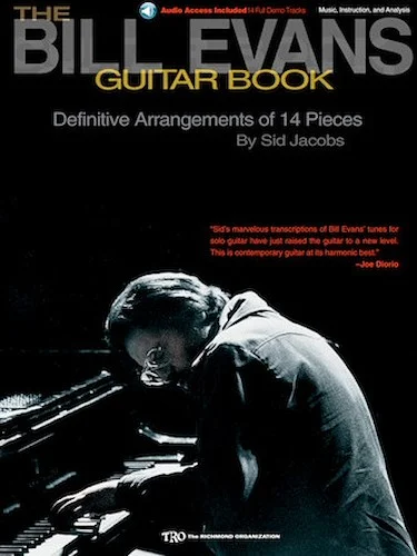 The Bill Evans Guitar Book - Definitive Arrangements of 14 Pieces
