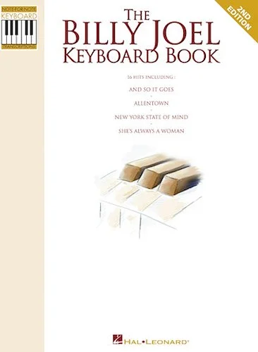 The Billy Joel Keyboard Book - Note-for-Note Keyboard Transcriptions