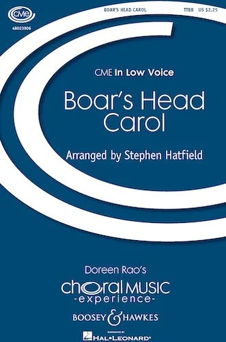 The Boar's Head Carol - CME In Low Voice