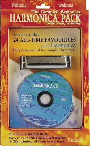 The Complete Beginners Harmonica Pack - Learn to Play 24 All-Time Favorites on the Harmonica