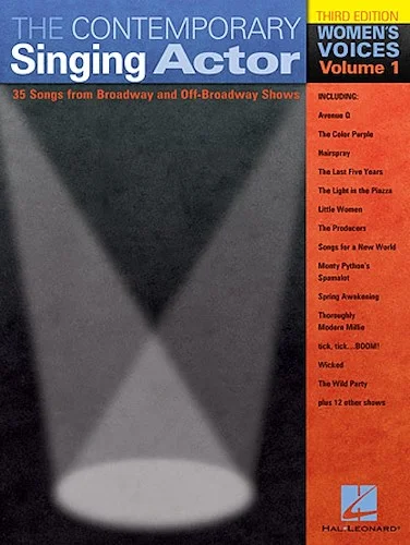 The Contemporary Singing Actor - Women's Voices Volume 1 Third Edition
