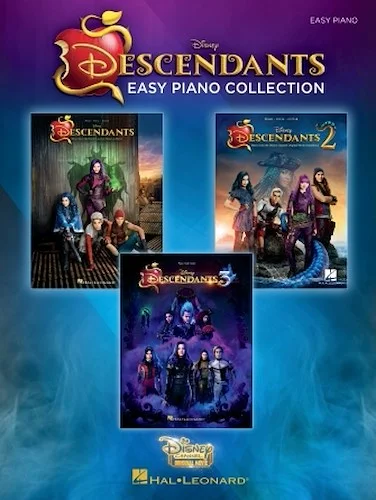 The Descendants Easy Piano Collection - Music from the Trilogy of Disney Channel Motion Picture