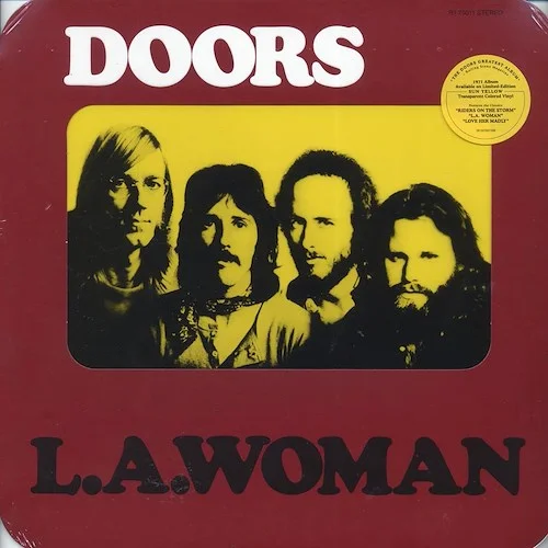 The Doors - LA Woman (Die-Cut Window Jacket) (die-cut jacket) (ltd. ed.) (yellow vinyl)