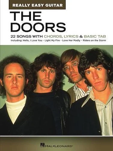 The Doors - Really Easy Guitar Series - 22 Songs with Chords, Lyrics & Basic Tab