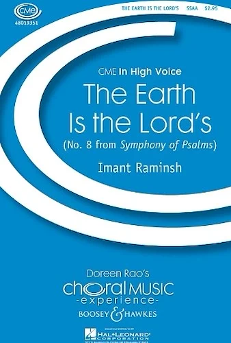 The Earth Is the Lord's - (No. 8 from Symphony of Psalms)
CME In High Voice