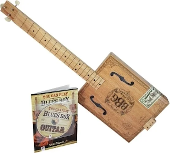 The Electric Blues Box Slide Guitar Kit - with Guitar, Instruction Book and DVD