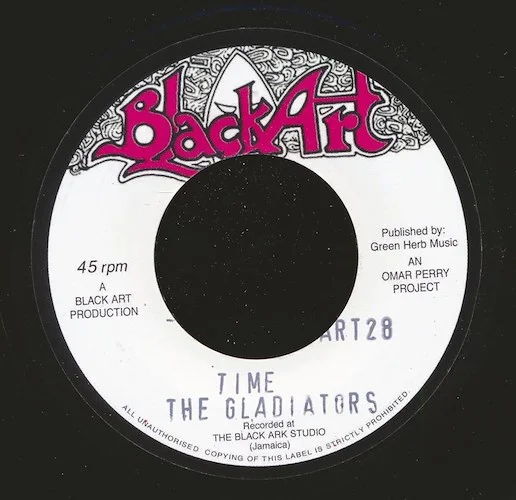 The Gladiators - Time  /  The Upsetters - Dub In Time (UK press)
