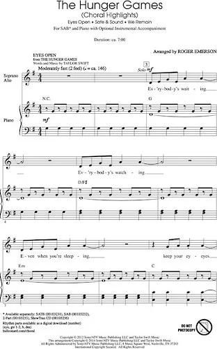 The Hunger Games - Choral Highlights