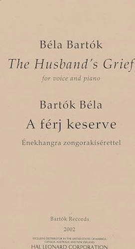 The Husband's Grief (A ferj keserve)