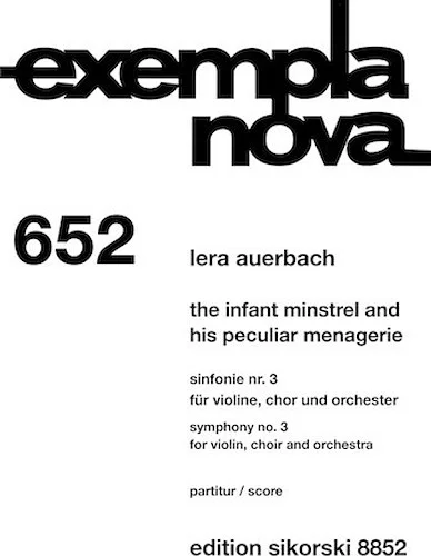 The Infant Minstrel and His Peculiar Menagerie