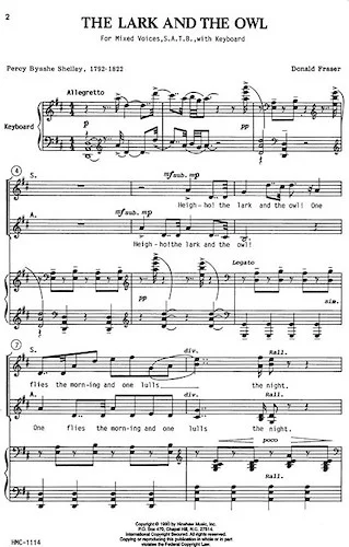 The Lark and the Owl