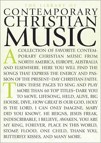 The Library of Contemporary Christian Music