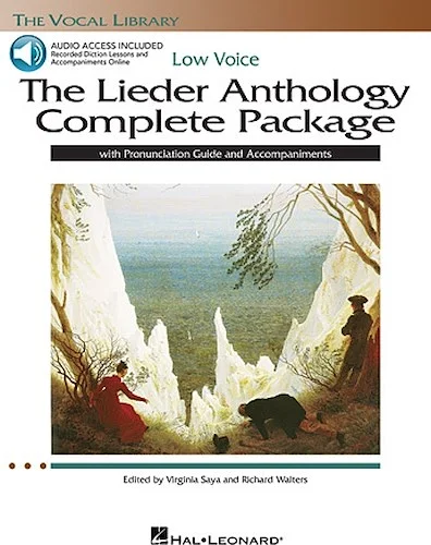 The Lieder Anthology Complete Package - Low Voice - Book/Pronunciation Guide/Accompaniment Audio Online
The Vocal Library