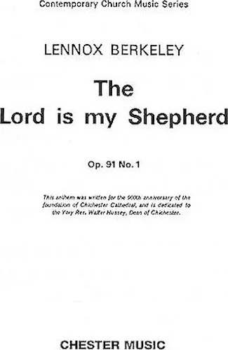 The Lord Is My Shepherd - Op. 91, No. 1