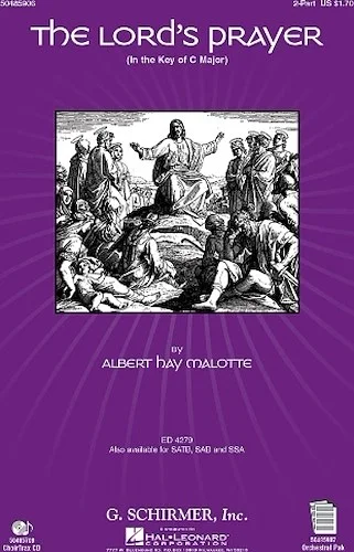 The Lord's Prayer - (in C, with Orchestra)