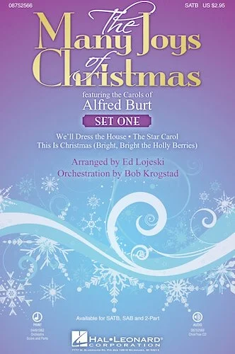 The Many Joys of Christmas (Set One) - Featuring the Carols of Alfred Burt