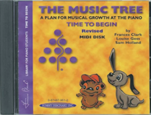 The Music Tree: GM Disk for Student's Book, Time to Begin: A Plan for Musical Growth at the Piano