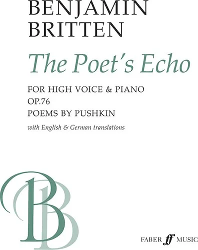 The Poet's Echo: For High Voice & Piano