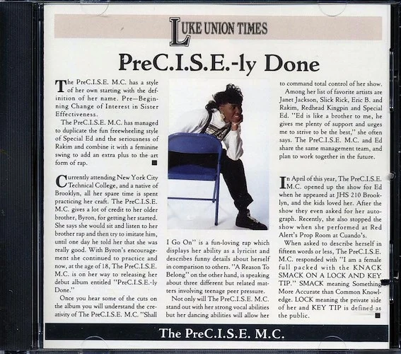 The PreC.I.S.E. MC - PreC.I.S.E.-Ly Done (marked/ltd stock)