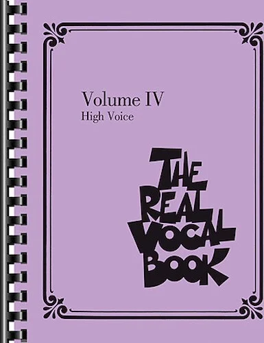 The Real Vocal Book - Volume IV