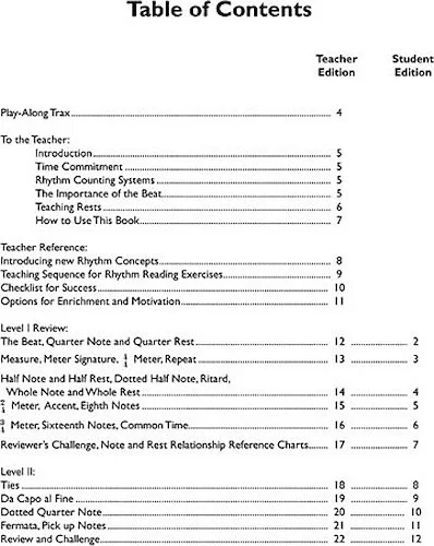 The Rhythm Reader II - (A Practical Rhythm Reading Course)