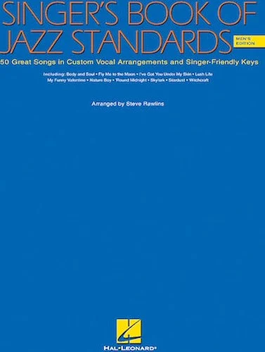 The Singer's Book of Jazz Standards - Men's Edition