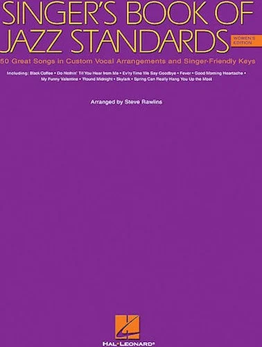 The Singer's Book of Jazz Standards - Women's Edition