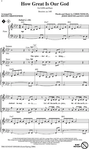 The Sunday Singer - Easter/Spring 2008