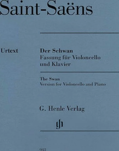 The Swan from "The Carnival of the Animals" - With Marked and Unmarked Cello Parts