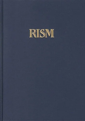 The Theory of Music in Arabic Writings (c. 900-1900) - International Inventory of Musical Sources Vol. 10A
