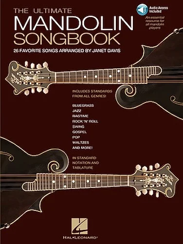 The Ultimate Mandolin Songbook - 26 Favorite Songs Arranged by Janet Davis