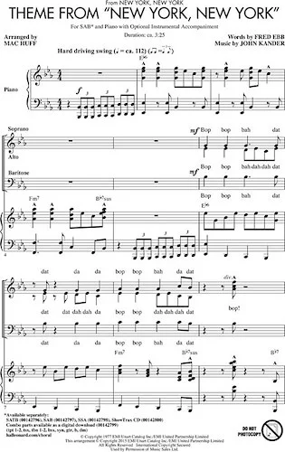 Theme from "New York, New York"