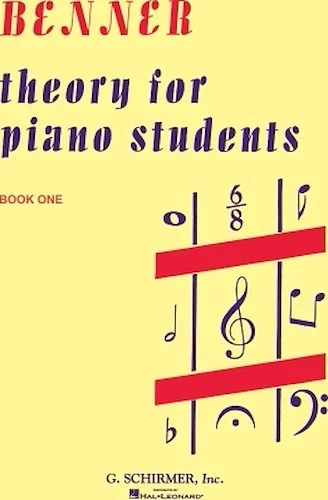Theory for Piano Students - Book 1