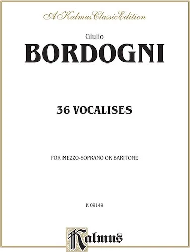 Thirty-six Vocalises in Modern Style (Spicker)