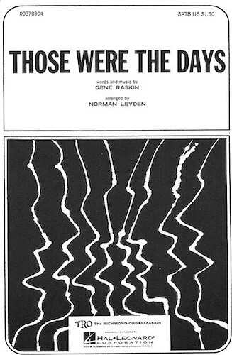 Those Were the Days