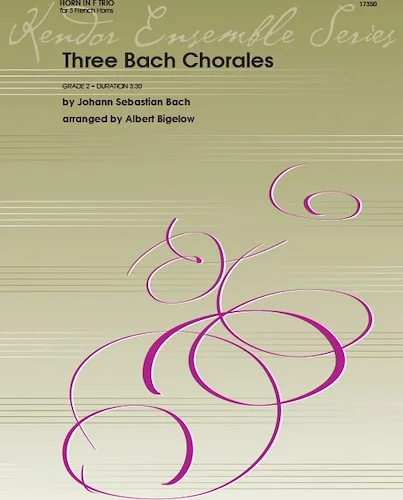 Three Bach Chorales