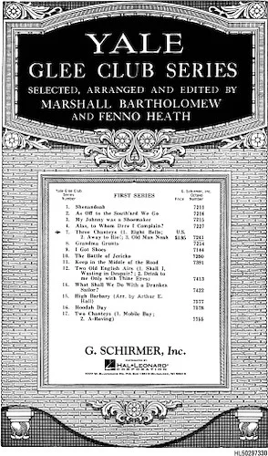 Three Chanteys 1. 8 Bells, 2.away To Rio, 3. Old Man Noah