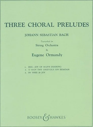 Three Chorale Preludes