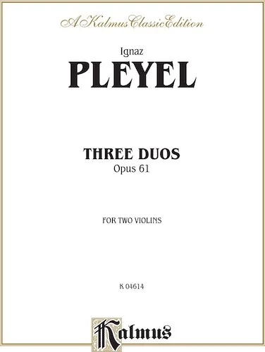 Three Duos, Opus 61