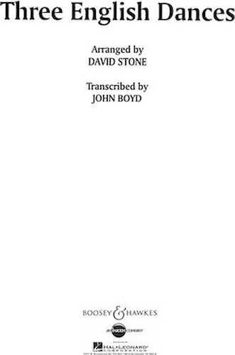 Three English Dances - from Playford's English Dancing Master (1650)