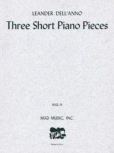 Three Short Piano Pieces