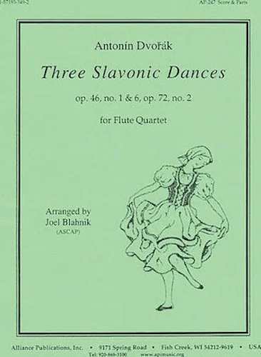 Three Slavonic Dances - Fl 4