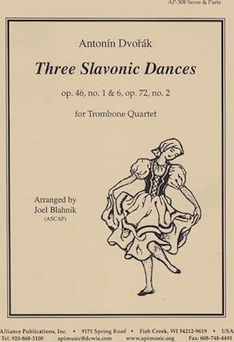 Three Slavonic Dances - Trbn Qt