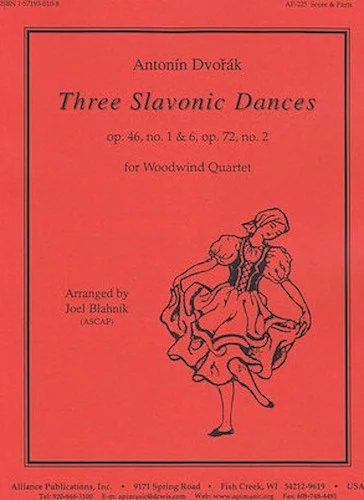 Three Slavonic Dances - Ww Qt