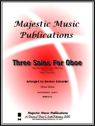 Three Solos for  Oboe