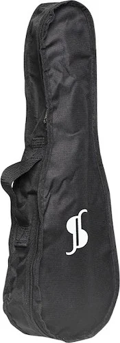 Tiki series concert ukulele with sapele top, Maio finish, with black nylon gigbag