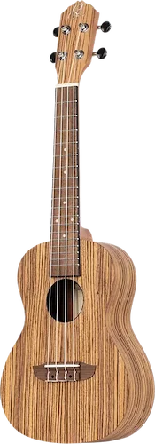 Timber Series Left-Handed Concert Acoustic-Electric Ukulele w/ Bag
