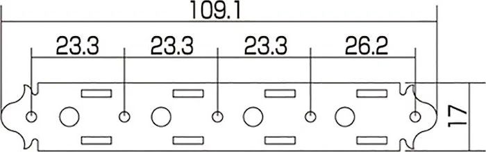 TK-0374 Gotoh MF40 F-style Mandolin Keys<br>Nickel