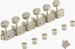 TK-0880 Gotoh SD91 Vintage-style 6-in-line Keys<br>Nickel, Standard, Pack Of 10