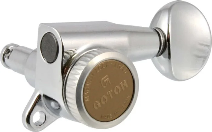 TK-0938 Gotoh SG381-MGT 3x3 Back Locking Tuners<br>Gold